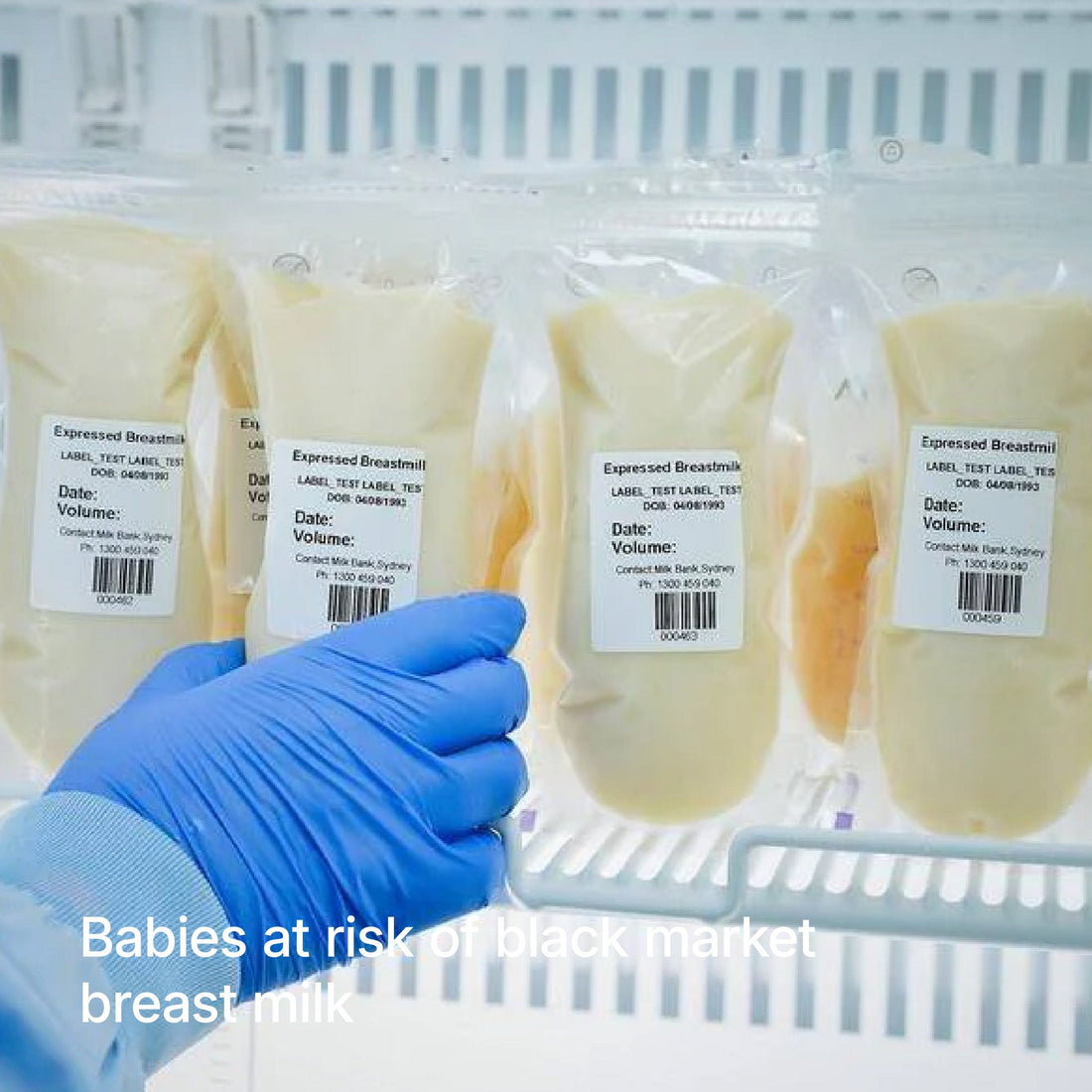 BABIES AT RISK OF BLACK MARKET BREAST MILK